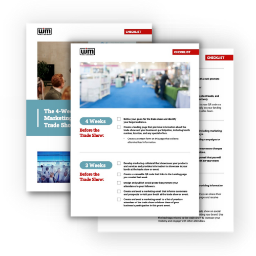 UJM - Digital Marketing Tradeshow Checklist Preview Image (1)